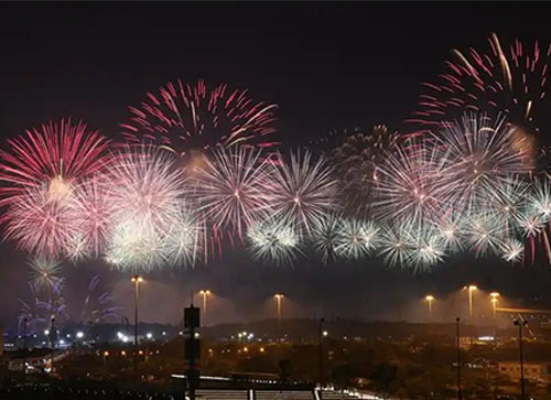 祁阳市焰火晚会